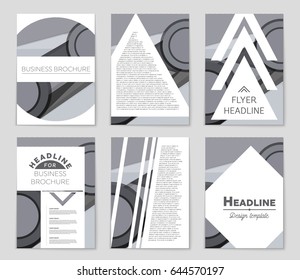 Abstract vector layout background set. For art template design, list, front page, mockup brochure theme style, banner, idea, cover, booklet, print, flyer, book, blank, card, ad, sign, sheet,, a4