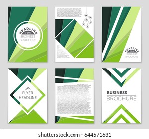 Abstract vector layout background set. For art template design, list, front page, mockup brochure theme style, banner, idea, cover, booklet, print, flyer, book, blank, card, ad, sign, sheet,, a4