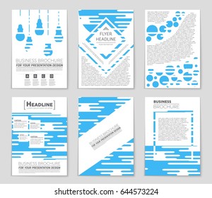 Abstract vector layout background set. For art template design, list, front page, mockup brochure theme style, banner, idea, cover, booklet, print, flyer, book, blank, card, ad, sign, sheet,, a4