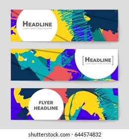 Abstract vector layout background set. For art template design, list, front page, mockup brochure theme style, banner, idea, cover, booklet, print, flyer, book, blank, card, ad, sign, sheet,, a4