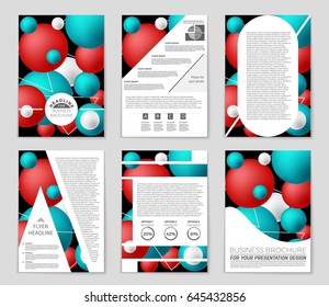 Abstract vector layout background set. For art template design, list, front page, mockup brochure theme style, banner, idea, cover, booklet, print, flyer, book, blank, card, ad, sign, sheet,, a4