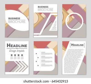 Abstract vector layout background set. For art template design, list, front page, mockup brochure theme style, banner, idea, cover, booklet, print, flyer, book, blank, card, ad, sign, sheet,, a4