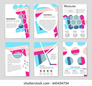 Abstract vector layout background set. For art template design, list, front page, mockup brochure theme style, banner, idea, cover, booklet, print, flyer, book, blank, card, ad, sign, sheet,, a4