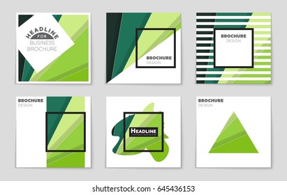Abstract vector layout background set. For art template design, list, front page, mockup brochure theme style, banner, idea, cover, booklet, print, flyer, book, blank, card, ad, sign, sheet,, a4