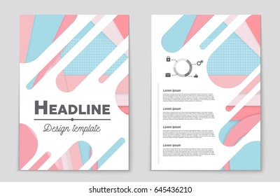 Abstract vector layout background set. For art template design, list, front page, mockup brochure theme style, banner, idea, cover, booklet, print, flyer, book, blank, card, ad, sign, sheet,, a4