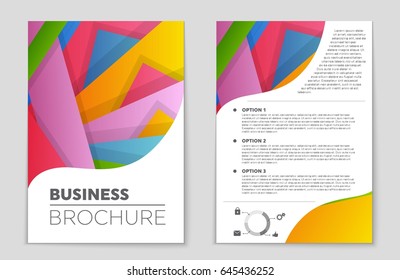 Abstract vector layout background set. For art template design, list, front page, mockup brochure theme style, banner, idea, cover, booklet, print, flyer, book, blank, card, ad, sign, sheet,, a4