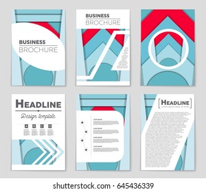 Abstract vector layout background set. For art template design, list, front page, mockup brochure theme style, banner, idea, cover, booklet, print, flyer, book, blank, card, ad, sign, sheet,, a4