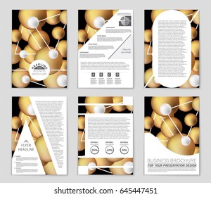 Abstract vector layout background set. For art template design, list, front page, mockup brochure theme style, banner, idea, cover, booklet, print, flyer, book, blank, card, ad, sign, sheet,, a4