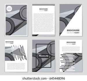 Abstract vector layout background set. For art template design, list, front page, mockup brochure theme style, banner, idea, cover, booklet, print, flyer, book, blank, card, ad, sign, sheet,, a4