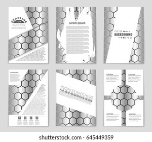 Abstract vector layout background set. For art template design, list, front page, mockup brochure theme style, banner, idea, cover, booklet, print, flyer, book, blank, card, ad, sign, sheet,, a4