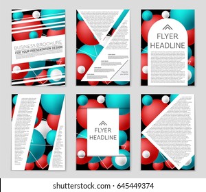 Abstract vector layout background set. For art template design, list, front page, mockup brochure theme style, banner, idea, cover, booklet, print, flyer, book, blank, card, ad, sign, sheet,, a4