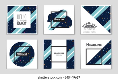 Abstract vector layout background set. For art template design, list, page, mockup brochure theme style, banner, idea, cover, booklet, print, flyer, book, blank, card, ad, sign, sheet,, a4