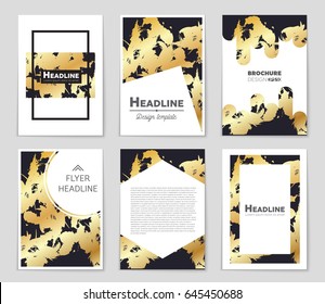 Abstract vector layout background set. For art template design, list, front page, mockup brochure theme style, banner, idea, cover, booklet, print, flyer, book, blank, card, ad, sign, sheet,, a4