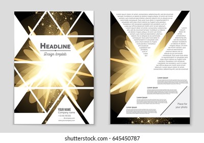 Abstract vector layout background set. For art template design, list, front page, mockup brochure theme style, banner, idea, cover, booklet, print, flyer, book, blank, card, ad, sign, sheet,, a4