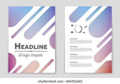 Abstract vector layout background set. For art template design, list, page, mockup brochure theme style, banner, idea, cover, booklet, print, flyer, book, blank, card, ad, sign, sheet,, a4