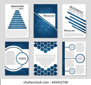 Abstract vector layout background set. For art template design, list, front page, mockup brochure theme style, banner, idea, cover, booklet, print, flyer, book, blank, card, ad, sign, sheet,, a4