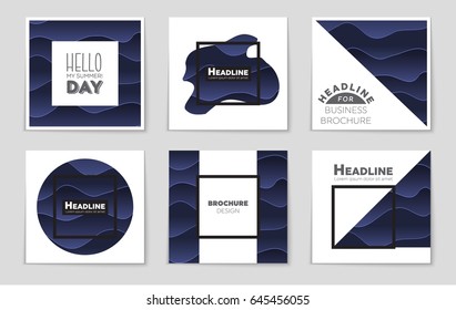 Abstract vector layout background set. For art template design, list, page, mockup brochure theme style, banner, idea, cover, booklet, print, flyer, book, blank, card, ad, sign, sheet,, a4.