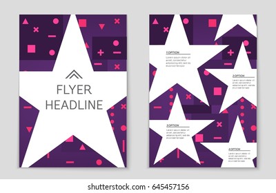 Abstract vector layout background set. For art template design, list, front page, mockup brochure theme style, banner, idea, cover, booklet, print, flyer, book, blank, card, ad, sign, sheet,, a4