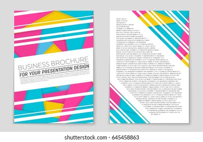 Abstract vector layout background set. For art template design, list, front page, mockup brochure theme style, banner, idea, cover, booklet, print, flyer, book, blank, card, ad, sign, sheet,, a4