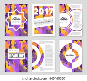 Abstract vector layout background set. For art template design, list, front page, mockup brochure theme style, banner, idea, cover, booklet, print, flyer, book, blank, card, ad, sign, sheet,, a4.
