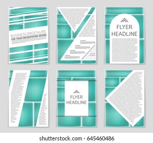 Abstract vector layout background set. For art template design, list, front page, mockup brochure theme style, banner, idea, cover, booklet, print, flyer, book, blank, card, ad, sign, sheet,, a4