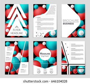 Abstract vector layout background set. For art template design, list, front page, mockup brochure theme style, banner, idea, cover, booklet, print, flyer, book, blank, card, ad, sign, sheet,, a4