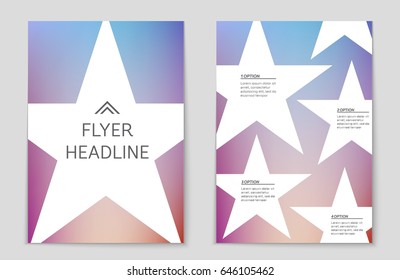 Abstract vector layout background set. For art template design, list, page, mockup brochure theme style, banner, idea, cover, booklet, print, flyer, book, blank, card, ad, sign, sheet,, a4