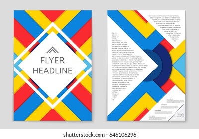 Abstract vector layout background set. For art template design, list, front page, mockup brochure theme style, banner, idea, cover, booklet, print, flyer, book, blank, card, ad, sign, sheet,, a4