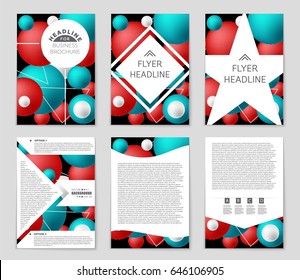 Abstract vector layout background set. For art template design, list, front page, mockup brochure theme style, banner, idea, cover, booklet, print, flyer, book, blank, card, ad, sign, sheet,, a4