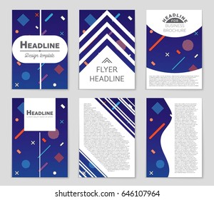 Abstract vector layout background set. For art template design, list, front page, mockup brochure theme style, banner, idea, cover, booklet, print, flyer, book, blank, card, ad, sign, sheet,, a4