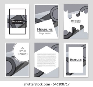 Abstract vector layout background set. For art template design, list, front page, mockup brochure theme style, banner, idea, cover, booklet, print, flyer, book, blank, card, ad, sign, sheet,, a4