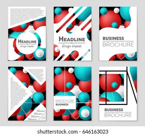 Abstract vector layout background set. For art template design, list, front page, mockup brochure theme style, banner, idea, cover, booklet, print, flyer, book, blank, card, ad, sign, sheet,, a4