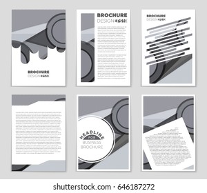 Abstract vector layout background set. For art template design, list, front page, mockup brochure theme style, banner, idea, cover, booklet, print, flyer, book, blank, card, ad, sign, sheet,, a4