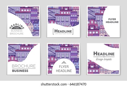 Abstract vector layout background set. For art template design, list, front page, mockup brochure theme style, banner, idea, cover, booklet, print, flyer, book, blank, card, ad, sign, sheet,, a4