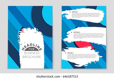 Abstract vector layout background set. For art template design, list, front page, mockup brochure theme style, banner, idea, cover, booklet, print, flyer, book, blank, card, ad, sign, sheet,, a4