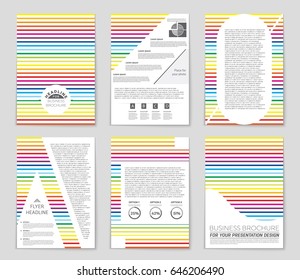 Abstract vector layout background set. For art template design, list, front page, mockup brochure theme style, banner, idea, cover, booklet, print, flyer, book, blank, card, ad, sign, sheet,, a4
