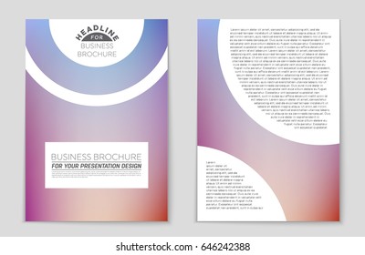 Abstract vector layout background set. For art template design, list, page, mockup brochure theme style, banner, idea, cover, booklet, print, flyer, book, blank, card, ad, sign, sheet,, a4