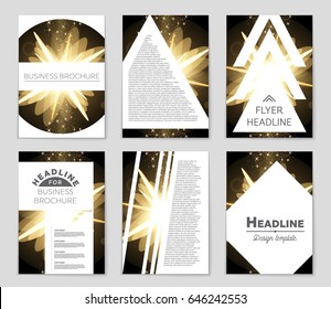 Abstract vector layout background set. For art template design, list, front page, mockup brochure theme style, banner, idea, cover, booklet, print, flyer, book, blank, card, ad, sign, sheet,, a4