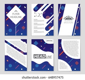 Abstract vector layout background set. For art template design, list, front page, mockup brochure theme style, banner, idea, cover, booklet, print, flyer, book, blank, card, ad, sign, sheet,, a4