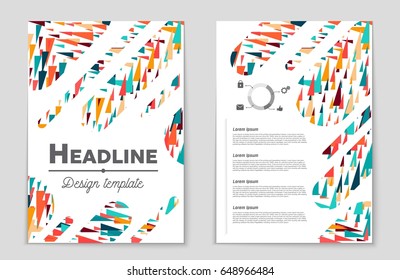 Abstract vector layout background set. For art template design, list, front page, mockup brochure theme style, banner, idea, cover, booklet, print, flyer, book, blank, card, ad, sign, sheet,, a4