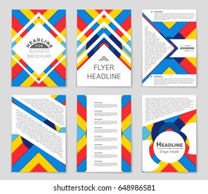 Abstract vector layout background set. For art template design, list, front page, mockup brochure theme style, banner, idea, cover, booklet, print, flyer, book, blank, card, ad, sign, sheet,, a4