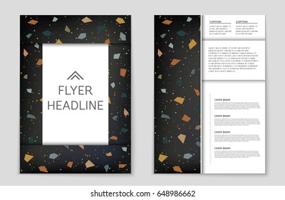 Abstract vector layout background set. For art template design, list, front page, mockup brochure theme style, banner, idea, cover, booklet, print, flyer, book, blank, card, ad, sign, sheet,, a4