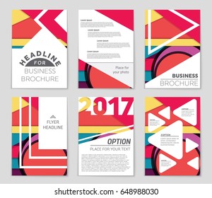 Abstract vector layout background set. For art template design, list, front page, mockup brochure theme style, banner, idea, cover, booklet, print, flyer, book, blank, card, ad, sign, sheet,, a4