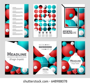 Abstract vector layout background set. For art template design, list, front page, mockup brochure theme style, banner, idea, cover, booklet, print, flyer, book, blank, card, ad, sign, sheet,, a4