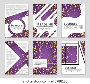 Abstract vector layout background set. For art template design, list, front page, mockup brochure theme style, banner, idea, cover, booklet, print, flyer, book, blank, card, ad, sign, sheet,, a4