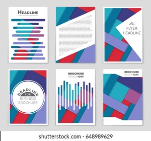 Abstract vector layout background set. For art template design, list, front page, mockup brochure theme style, banner, idea, cover, booklet, print, flyer, book, blank, card, ad, sign, sheet,, a4