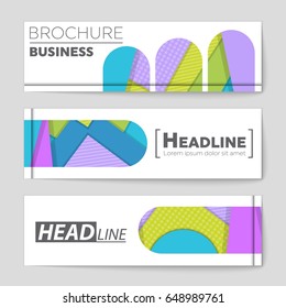 Abstract vector layout background set. For art template design, list, front page, mockup brochure theme style, banner, idea, cover, booklet, print, flyer, book, blank, card, ad, sign, sheet,, a4