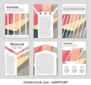 Abstract vector layout background set. For art template design, list, front page, mockup brochure theme style, banner, idea, cover, booklet, print, flyer, book, blank, card, ad, sign, sheet,, a4