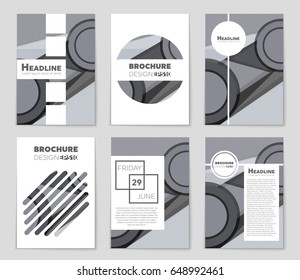 Abstract vector layout background set. For art template design, list, front page, mockup brochure theme style, banner, idea, cover, booklet, print, flyer, book, blank, card, ad, sign, sheet,, a4