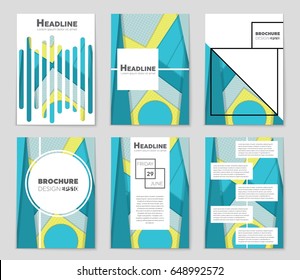 Abstract vector layout background set. For art template design, list, front page, mockup brochure theme style, banner, idea, cover, booklet, print, flyer, book, blank, card, ad, sign, sheet,, a4